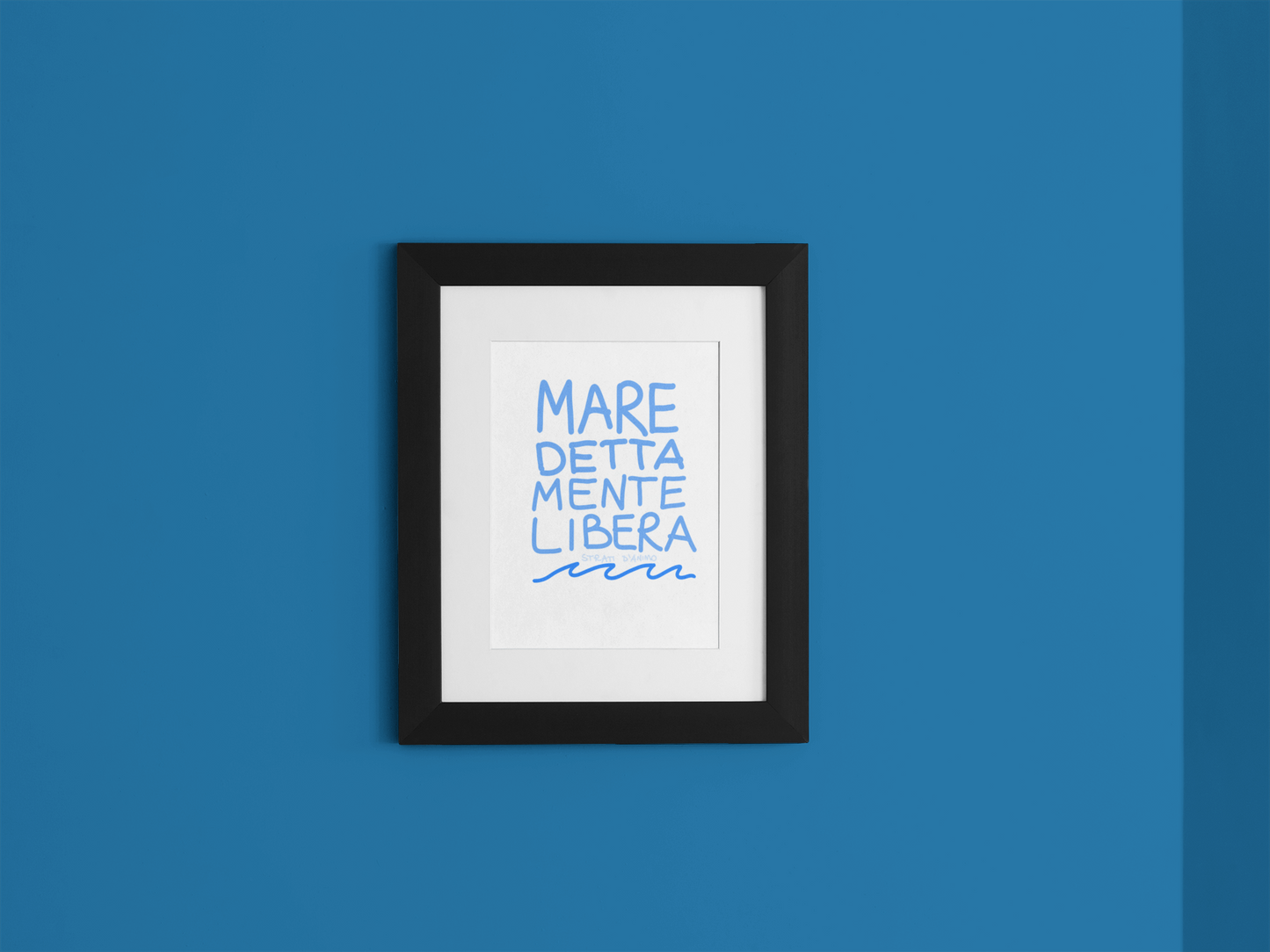 Poster MARE DETTA MENTE LIBERA