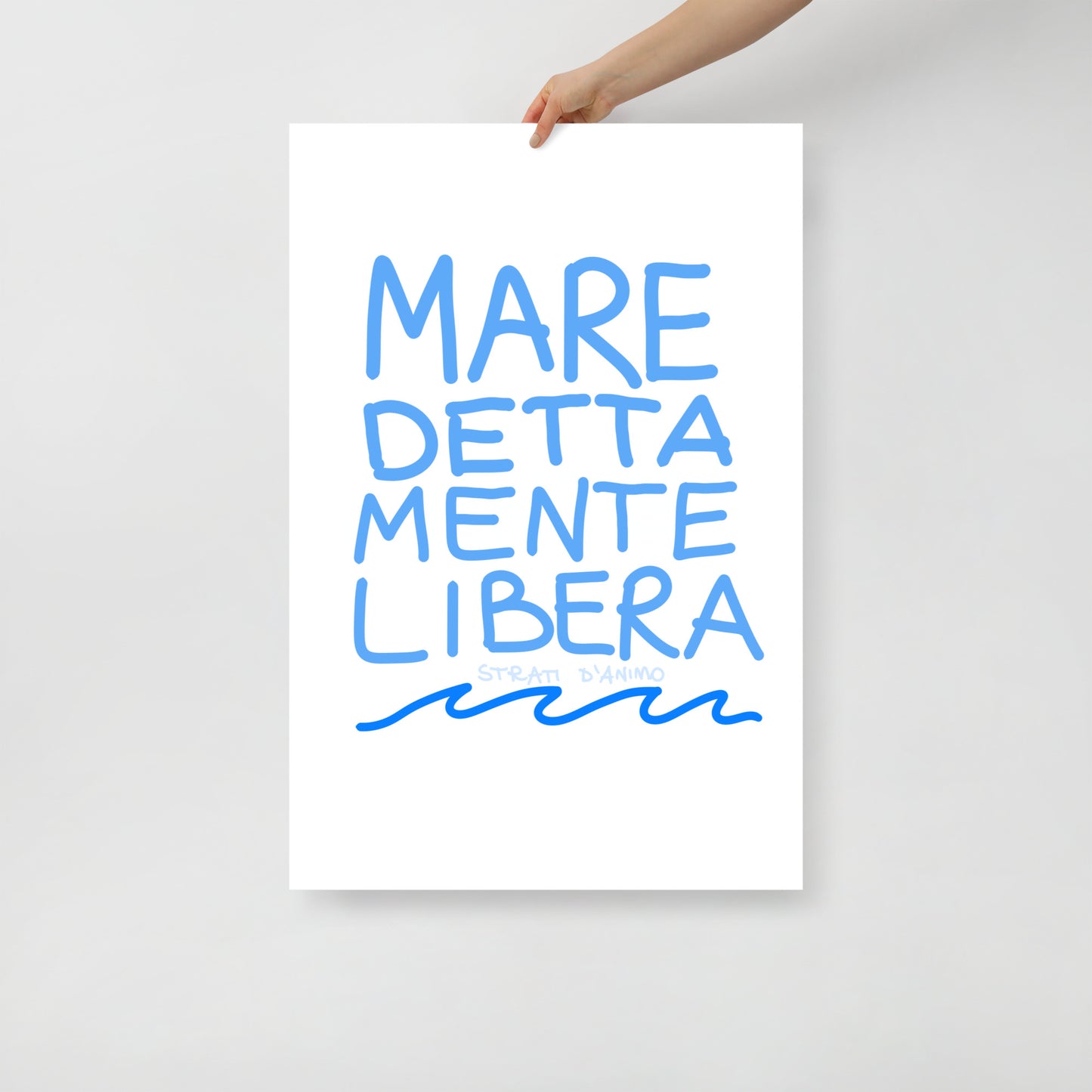 Poster MARE DETTA MENTE LIBERA