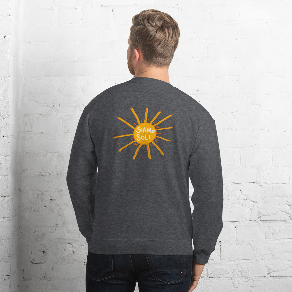 Felpa SIAMO SOLI unisex