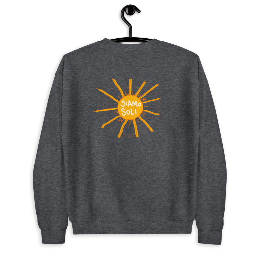Felpa SIAMO SOLI unisex