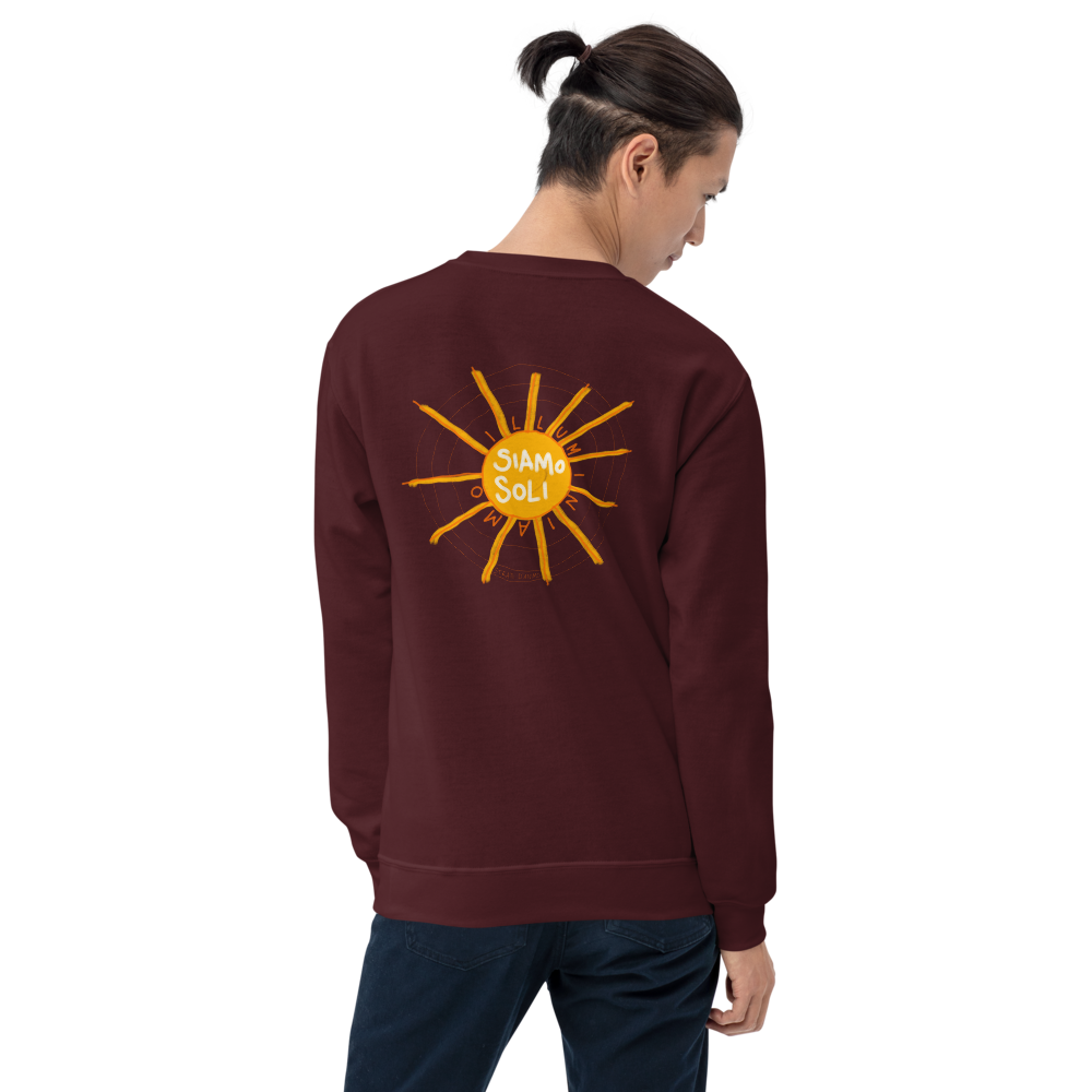 Felpa SIAMO SOLI unisex