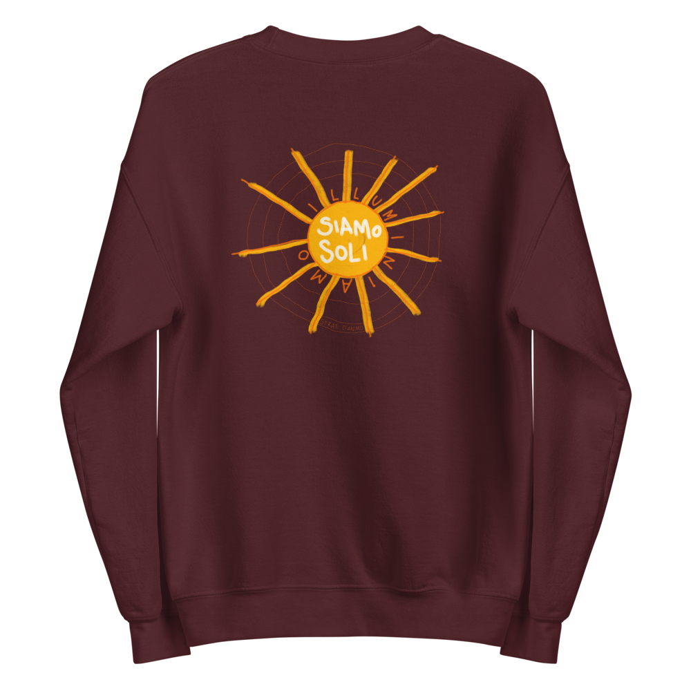 Felpa SIAMO SOLI unisex