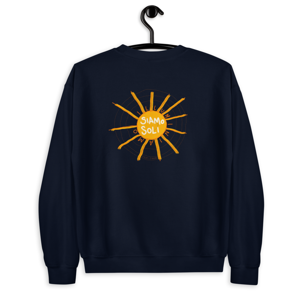 Felpa SIAMO SOLI unisex