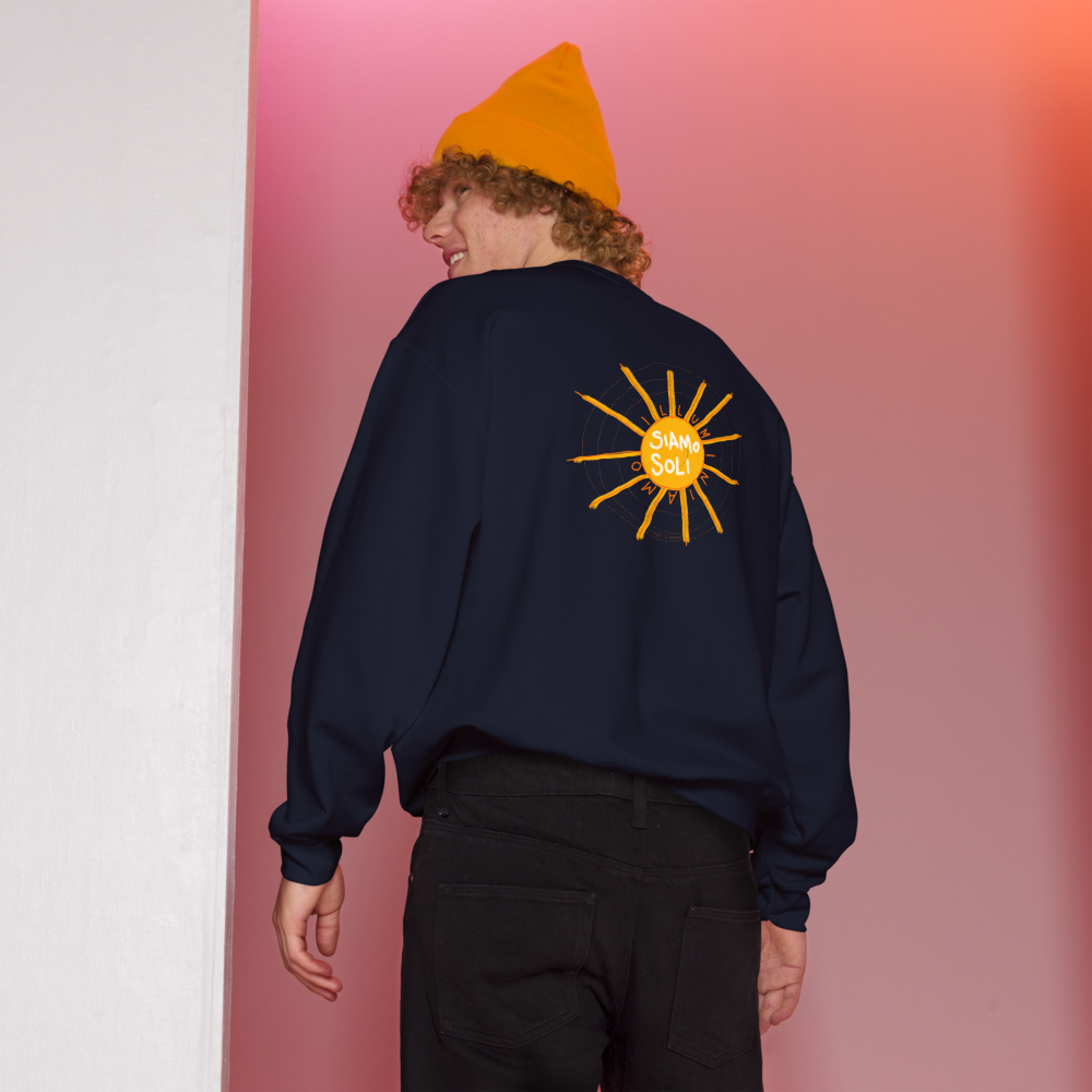 Felpa SIAMO SOLI unisex