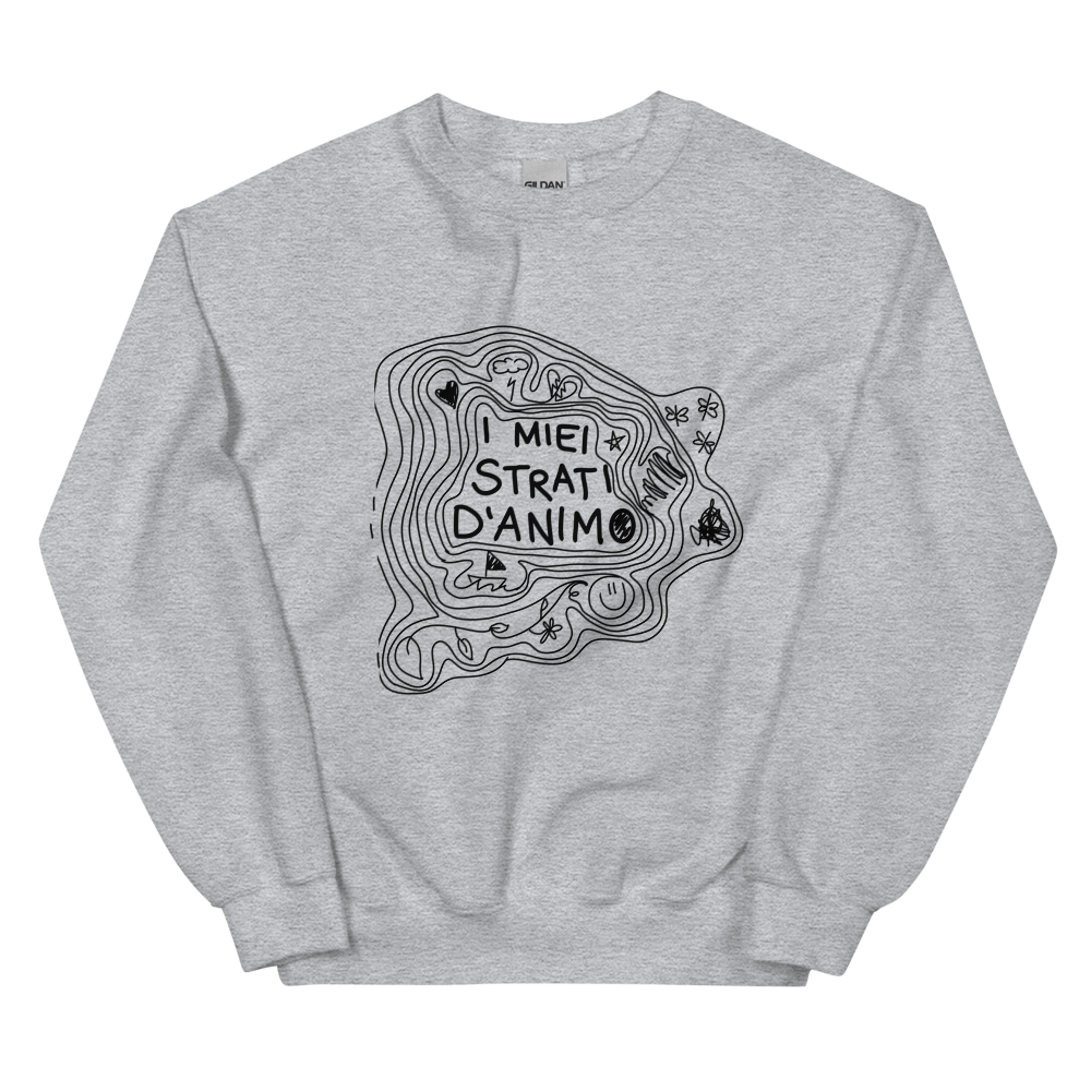 Felpa I MIEI STRATI D'ANIMO unisex