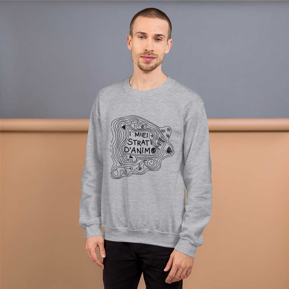 Felpa I MIEI STRATI D'ANIMO unisex