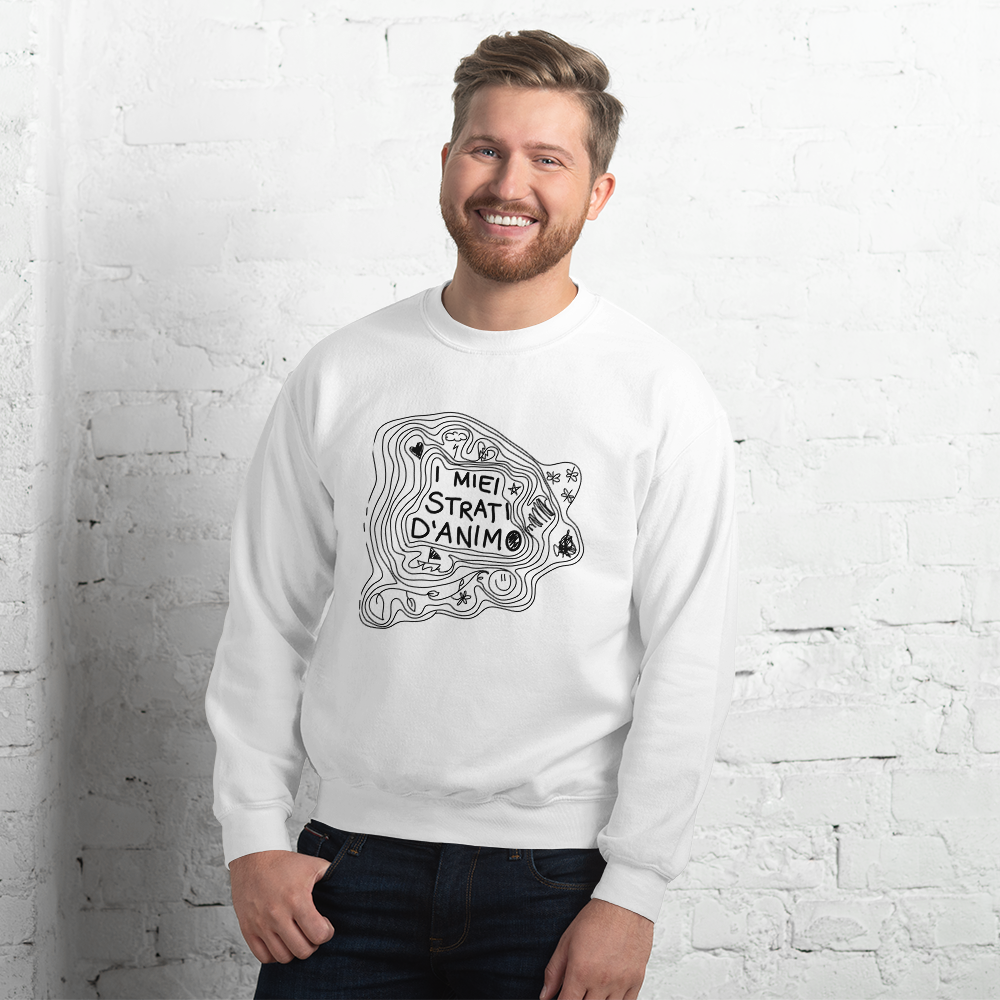 Felpa I MIEI STRATI D'ANIMO unisex