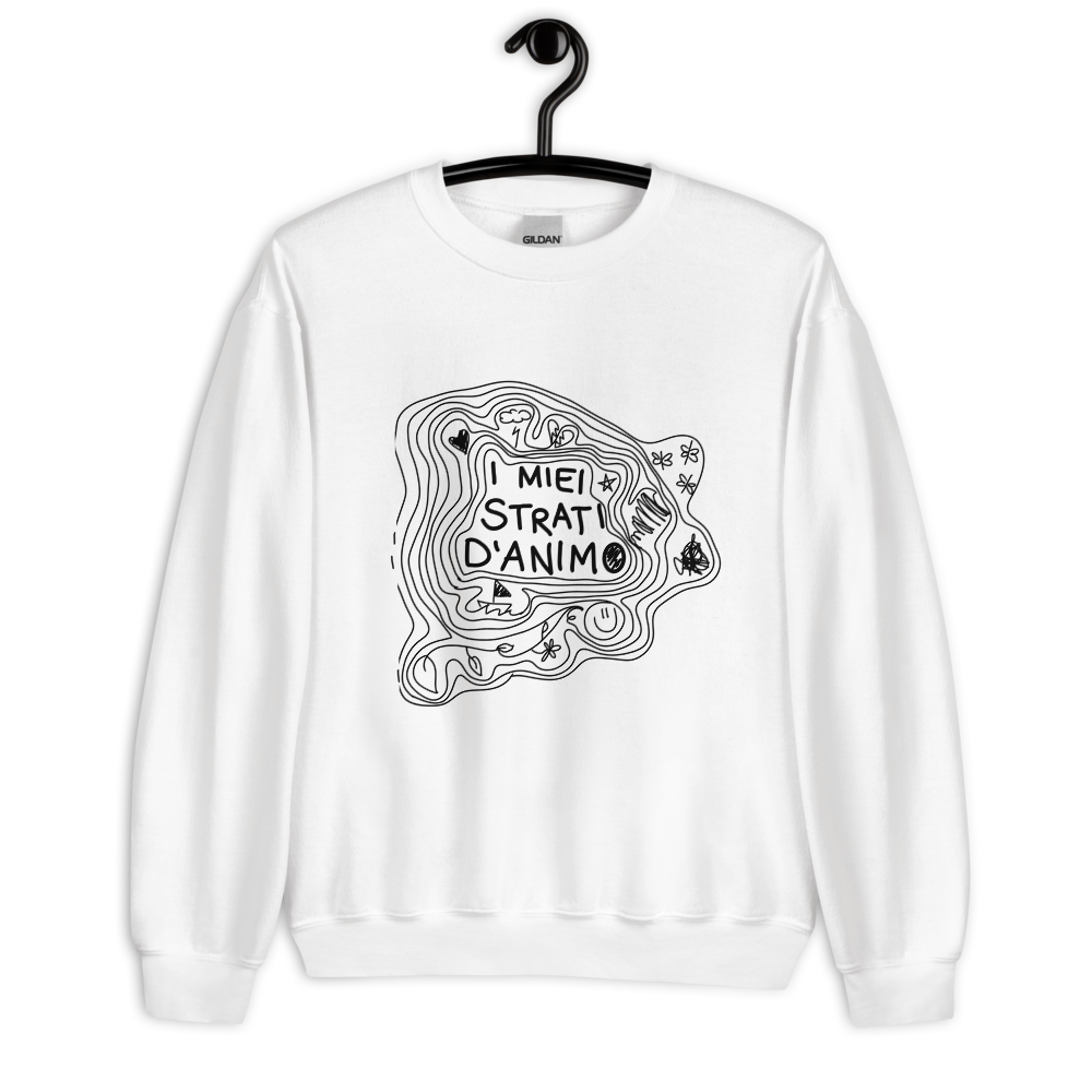 Felpa I MIEI STRATI D'ANIMO unisex