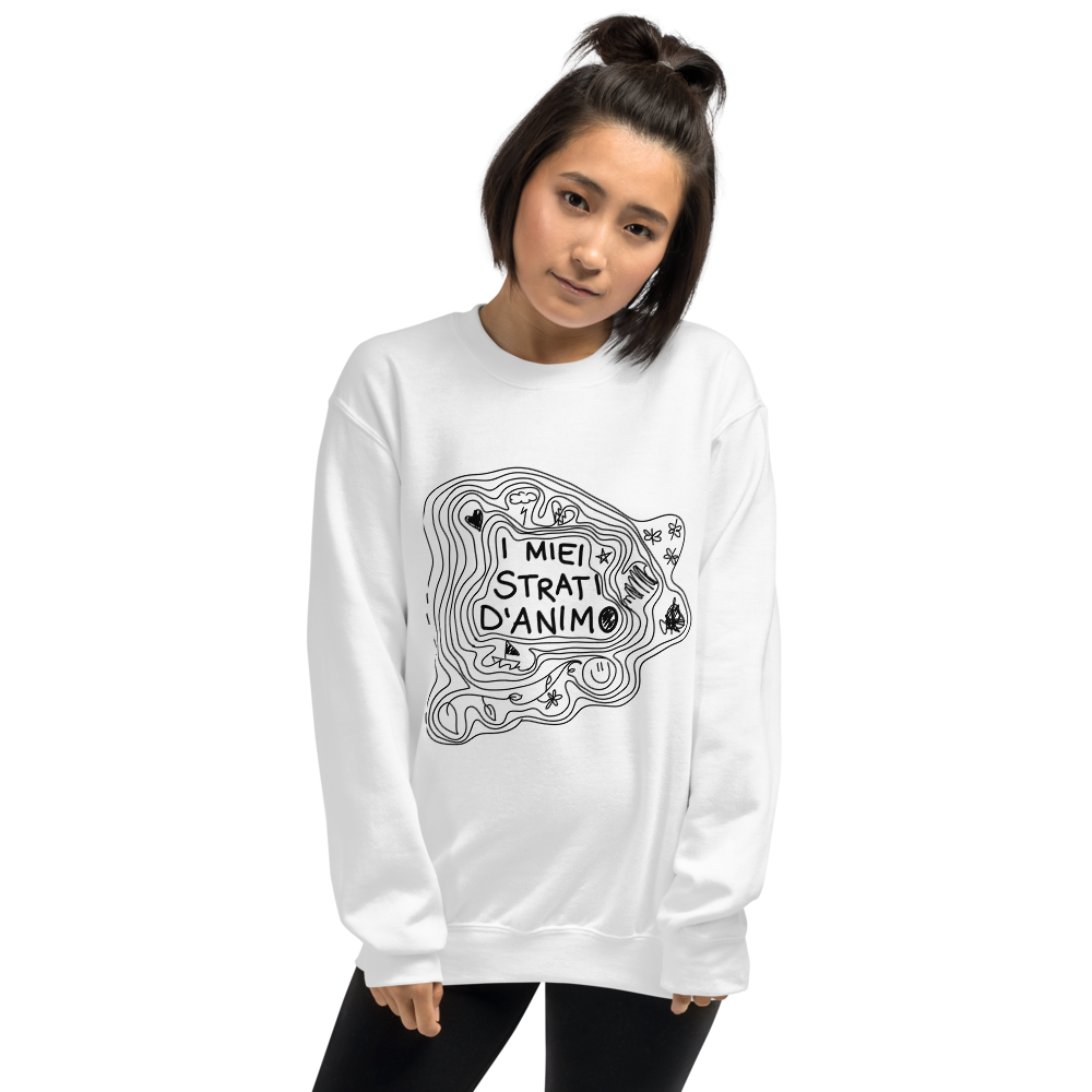 Felpa I MIEI STRATI D'ANIMO unisex