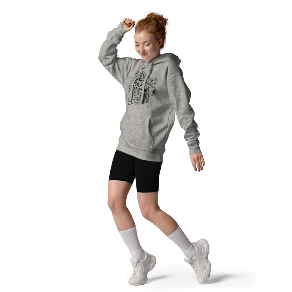 Felpa con cappuccio I MIEI STRATI D’ANIMO unisex