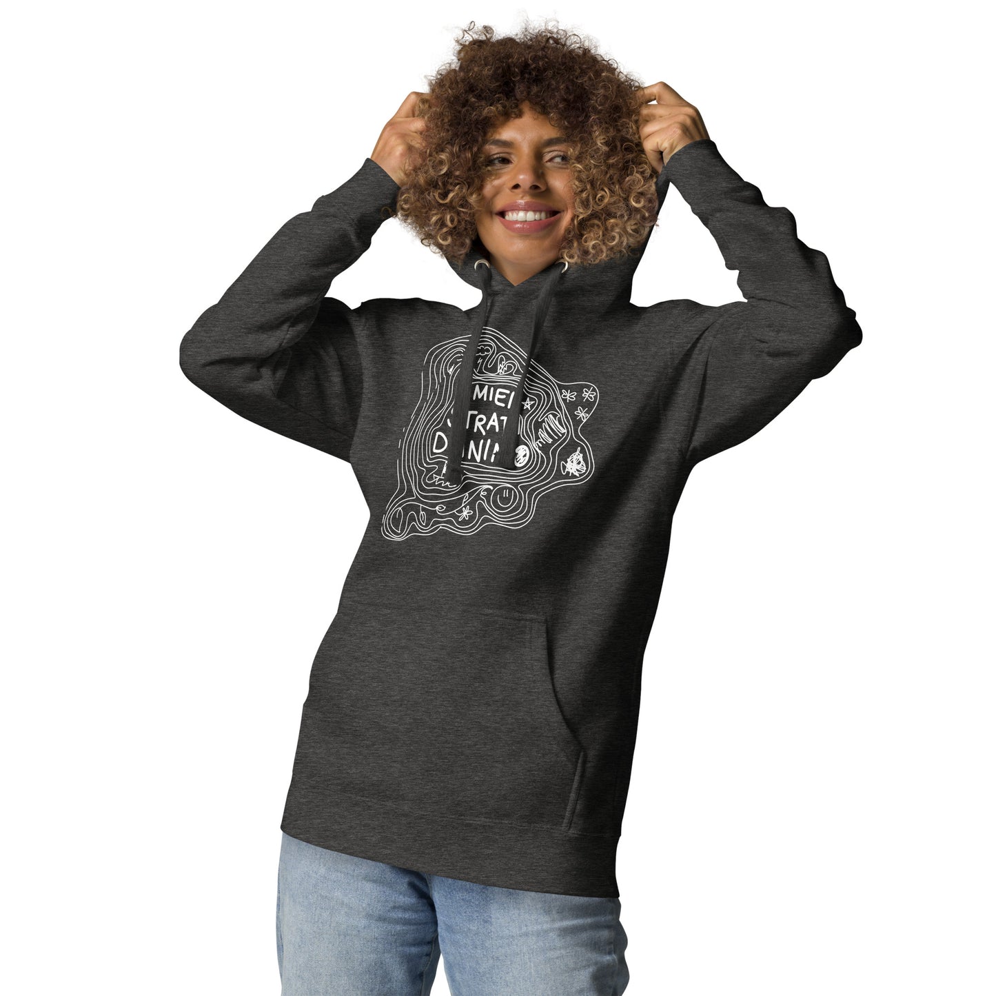 Felpa con cappuccio I MIEI STRATI D’ANIMO unisex