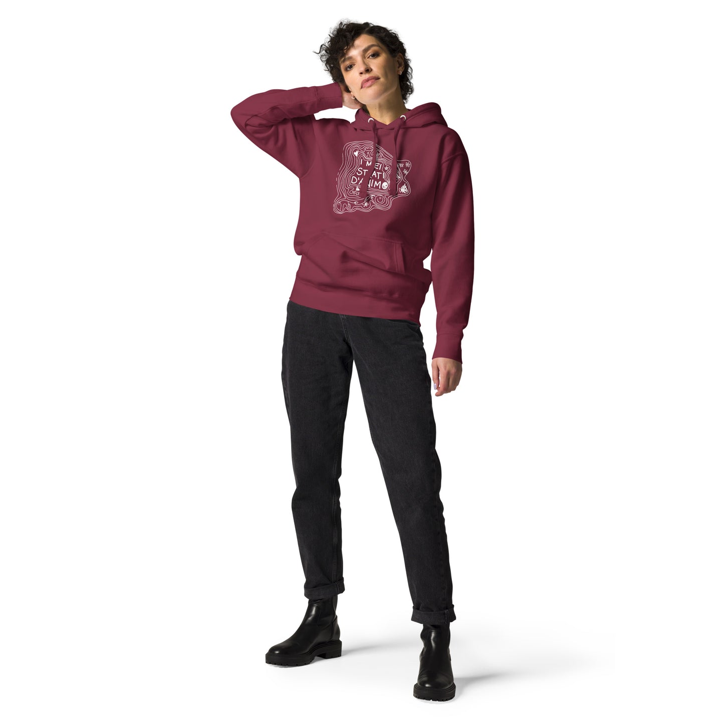 Felpa con cappuccio I MIEI STRATI D’ANIMO unisex