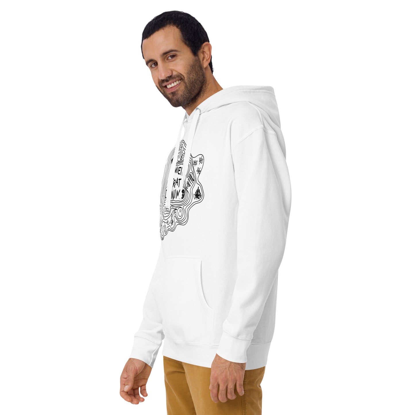 Felpa con cappuccio I MIEI STRATI D’ANIMO unisex