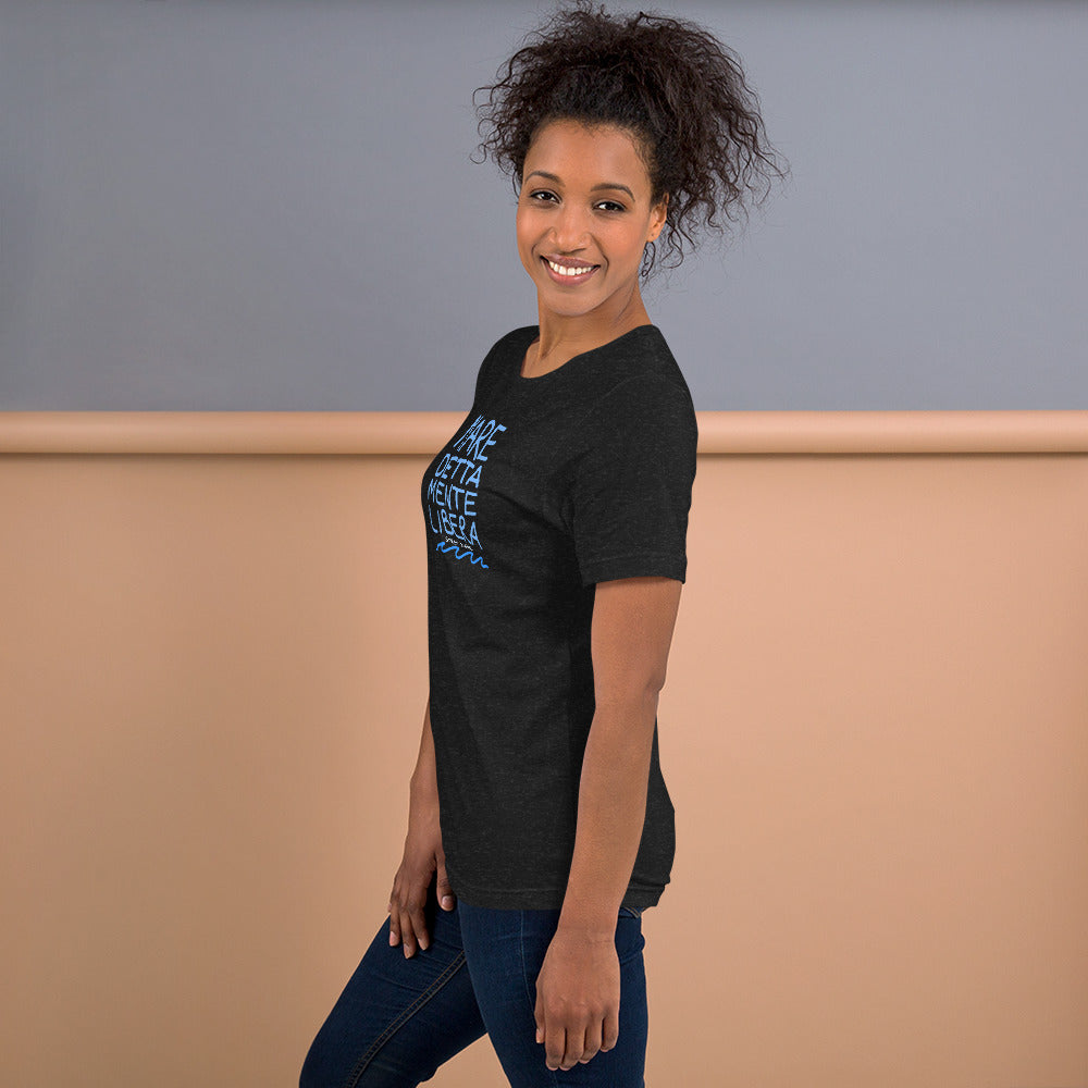 Tshirt MARE DETTA MENTE LIBERA unisex
