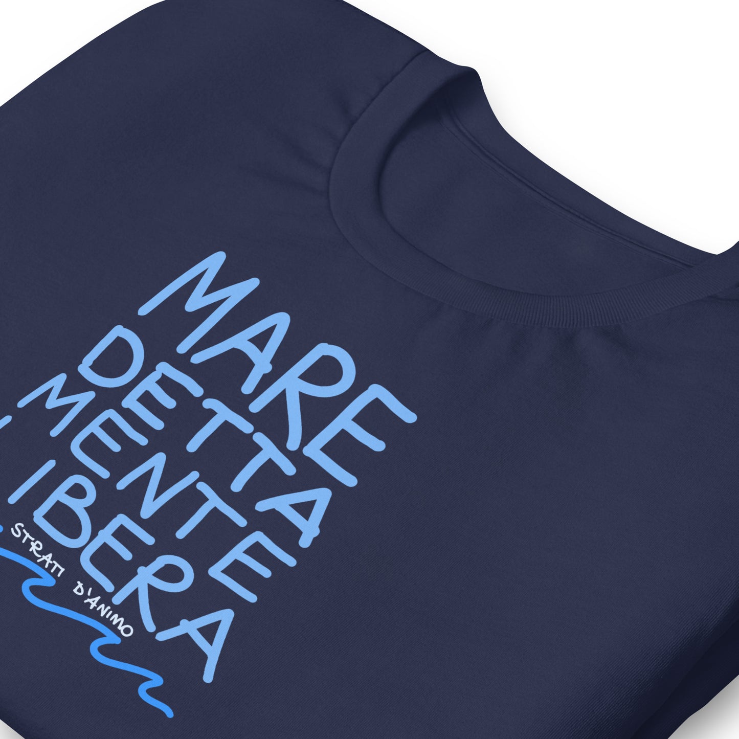 Tshirt MARE DETTA MENTE LIBERA unisex