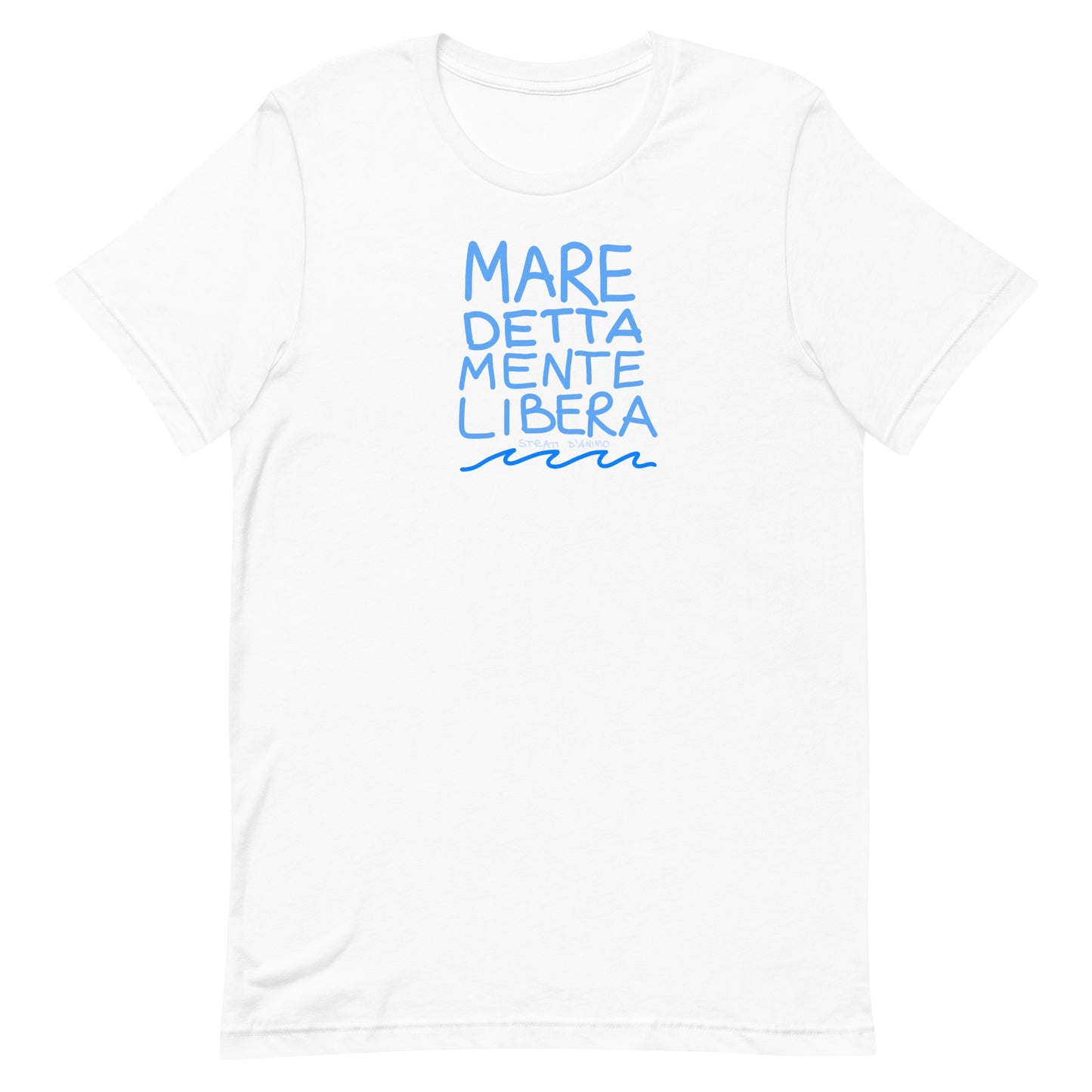 Tshirt MARE DETTA MENTE LIBERA unisex