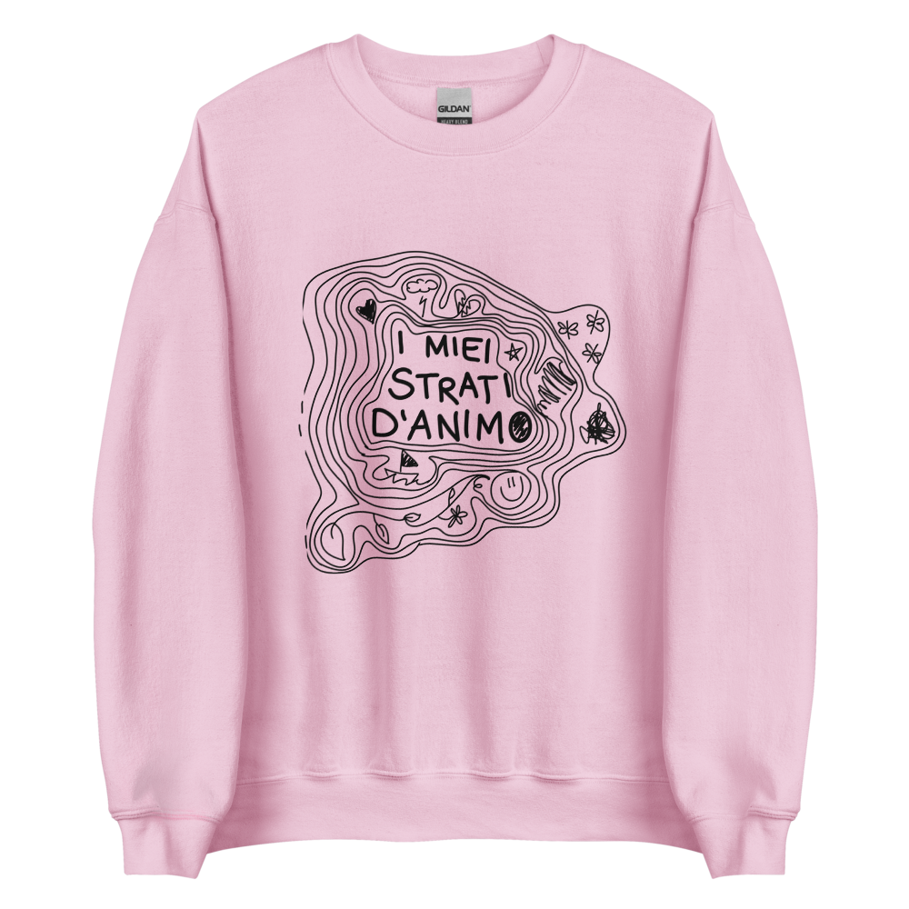 Felpa I MIEI STRATI D'ANIMO unisex