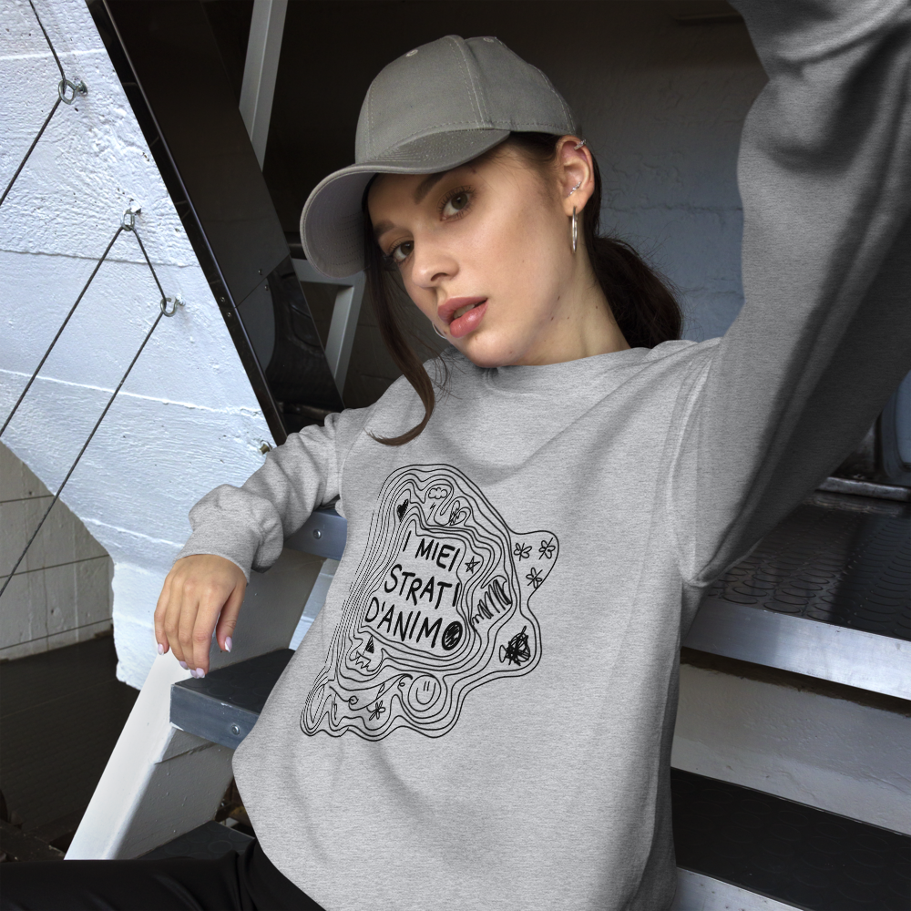 Felpa I MIEI STRATI D'ANIMO unisex