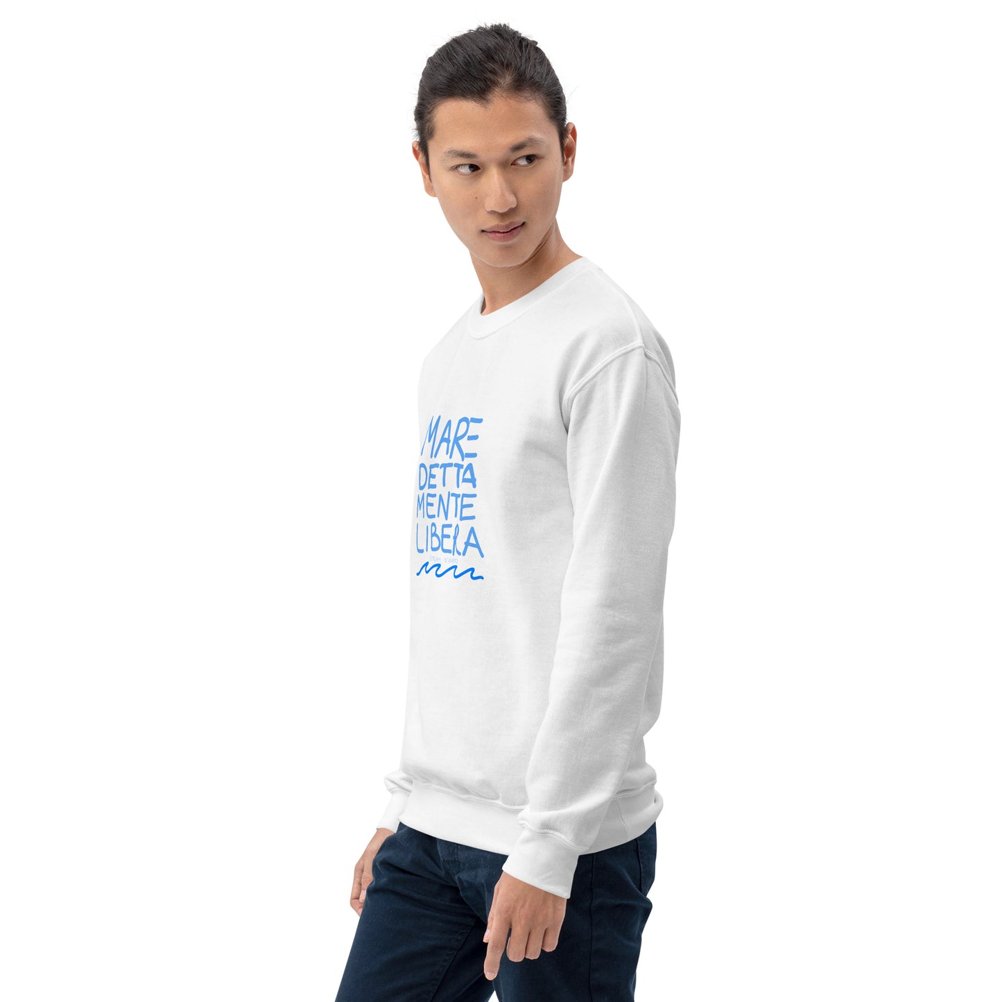 Felpa MARE DETTA MENTE LIBERA unisex