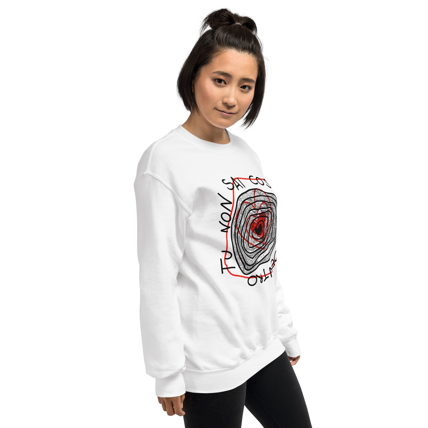 Felpa TU NON SAI COSA C'HO DENTRO unisex