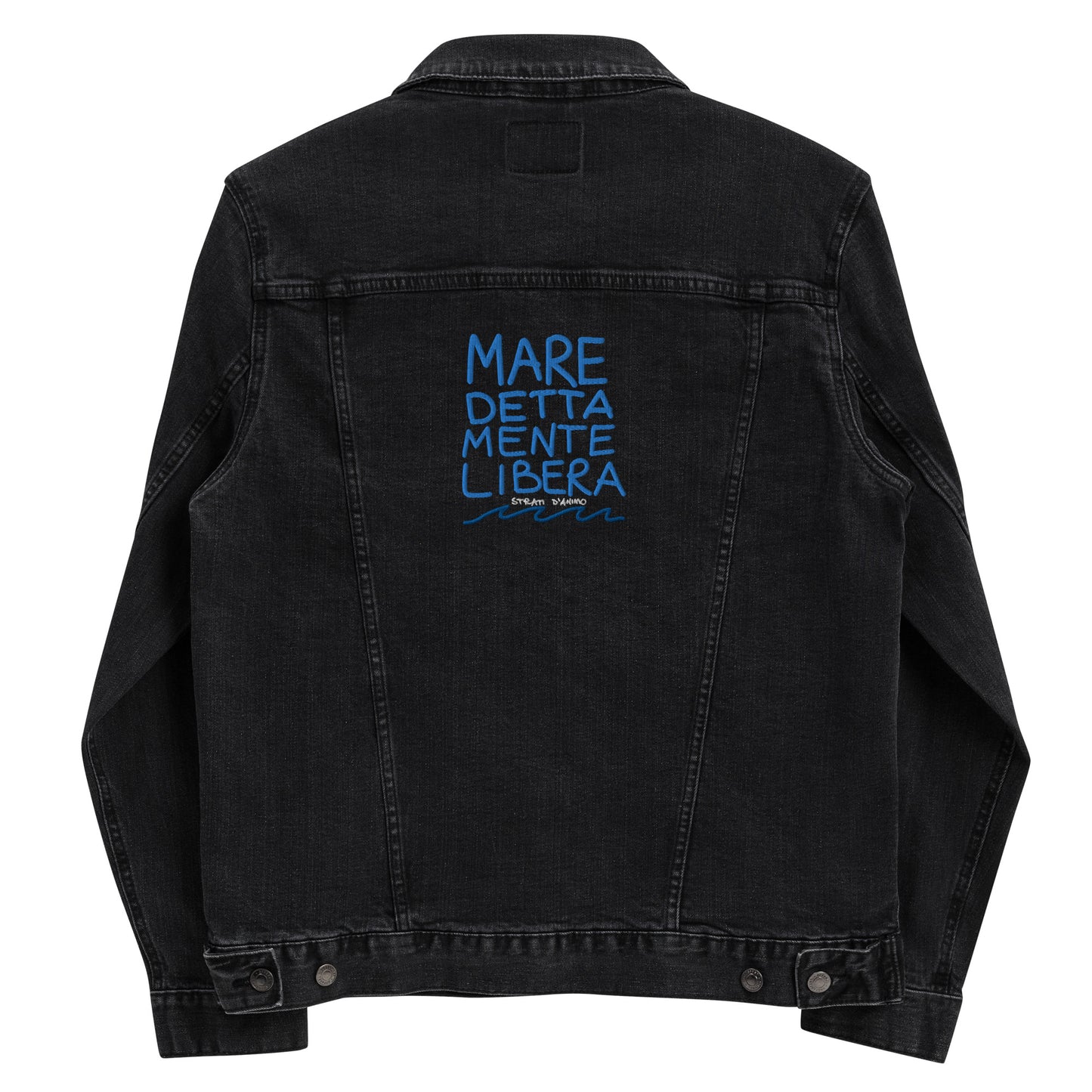 Giacca di jeans MARE DETTA MENTE LIBERA unisex