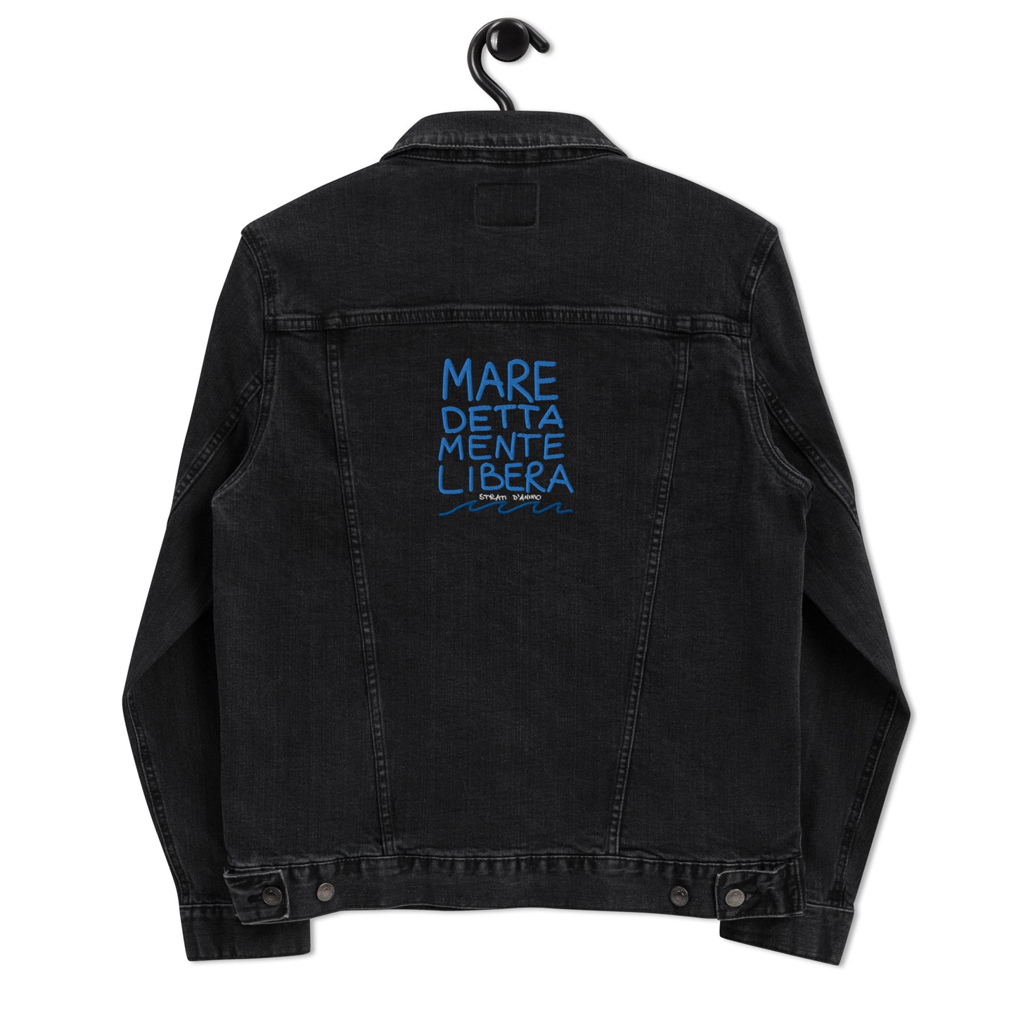 Giacca di jeans MARE DETTA MENTE LIBERA unisex