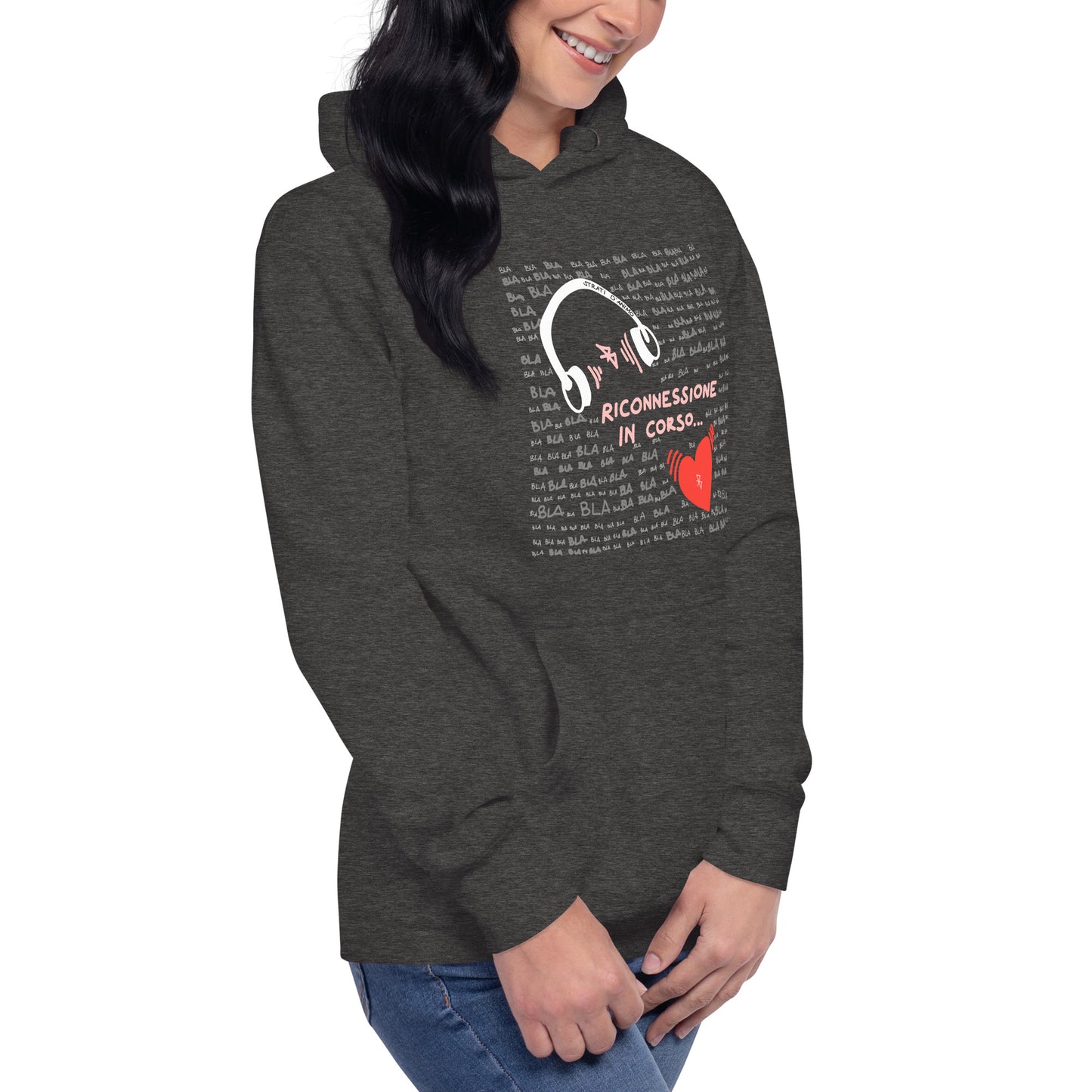 Felpa con cappuccio RICONNESSIONE unisex