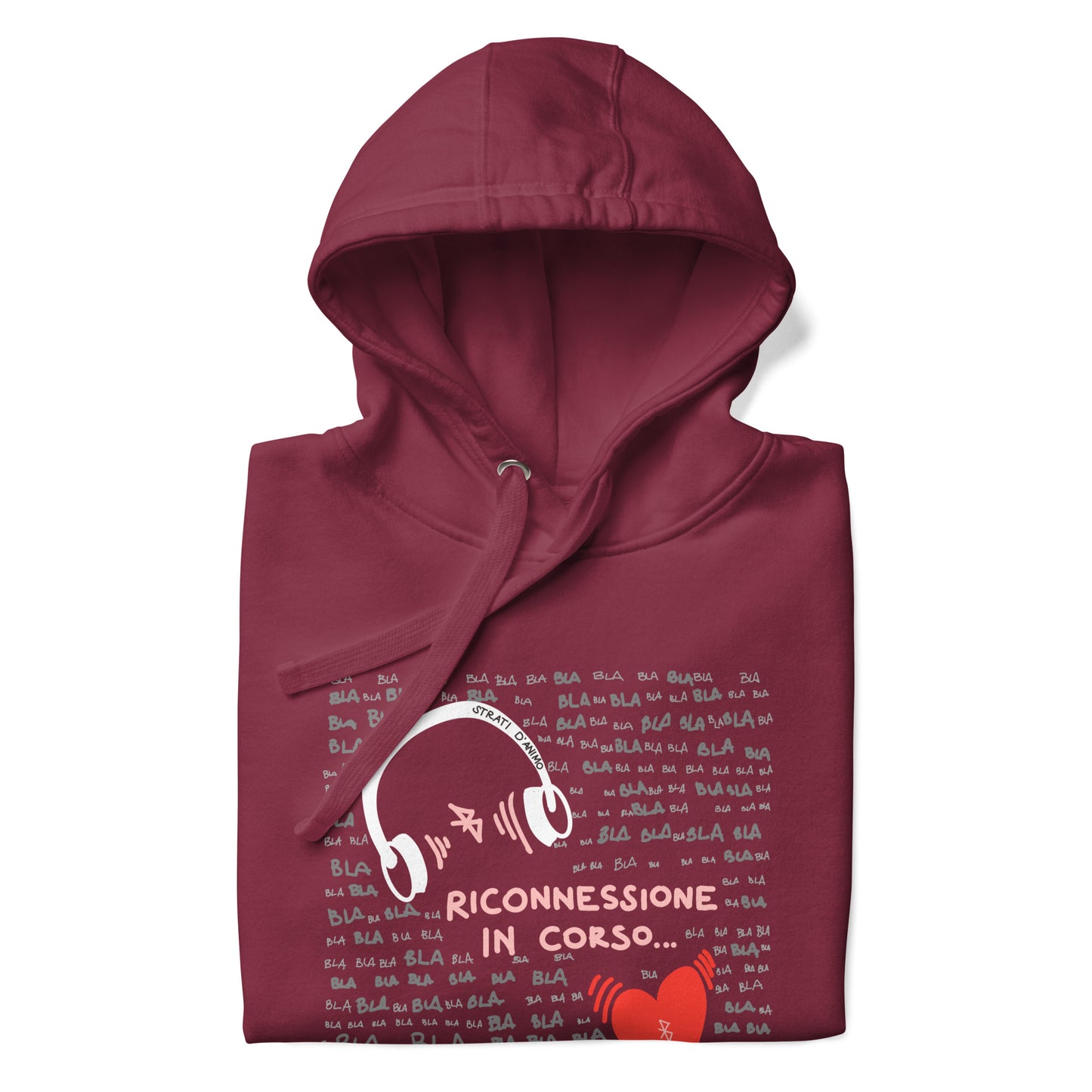 Felpa con cappuccio RICONNESSIONE unisex