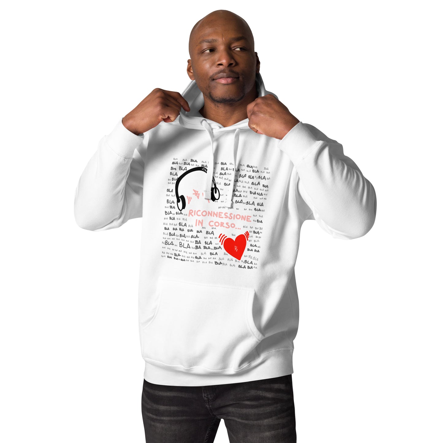 Felpa con cappuccio RICONNESSIONE unisex