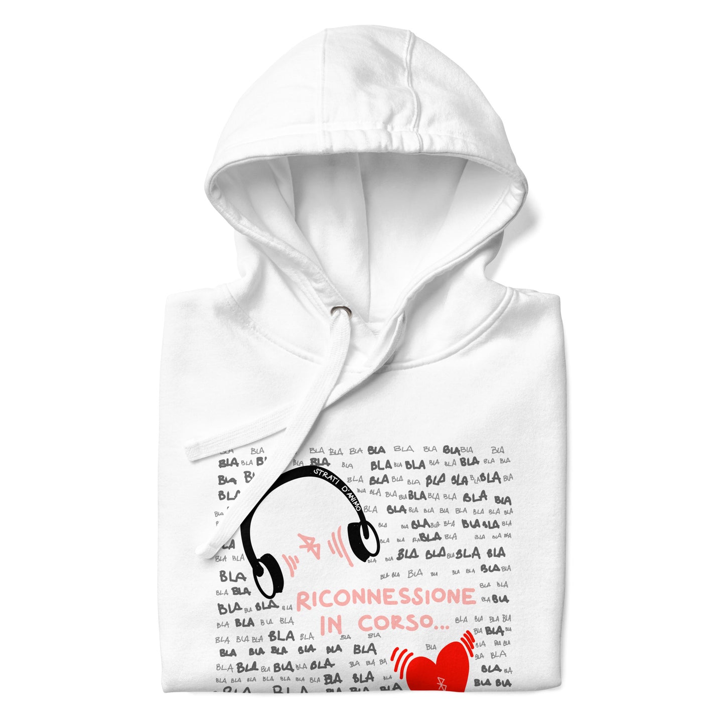 Felpa con cappuccio RICONNESSIONE unisex