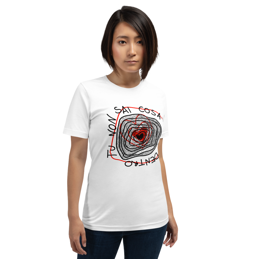 T-shirt TU NON SAI COSA C'HO DENTRO unisex