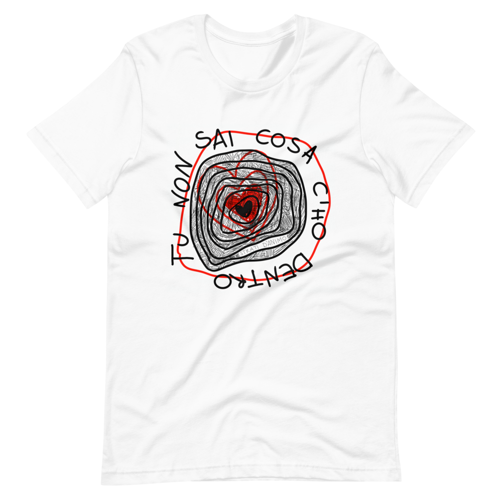 T-shirt TU NON SAI COSA C'HO DENTRO unisex