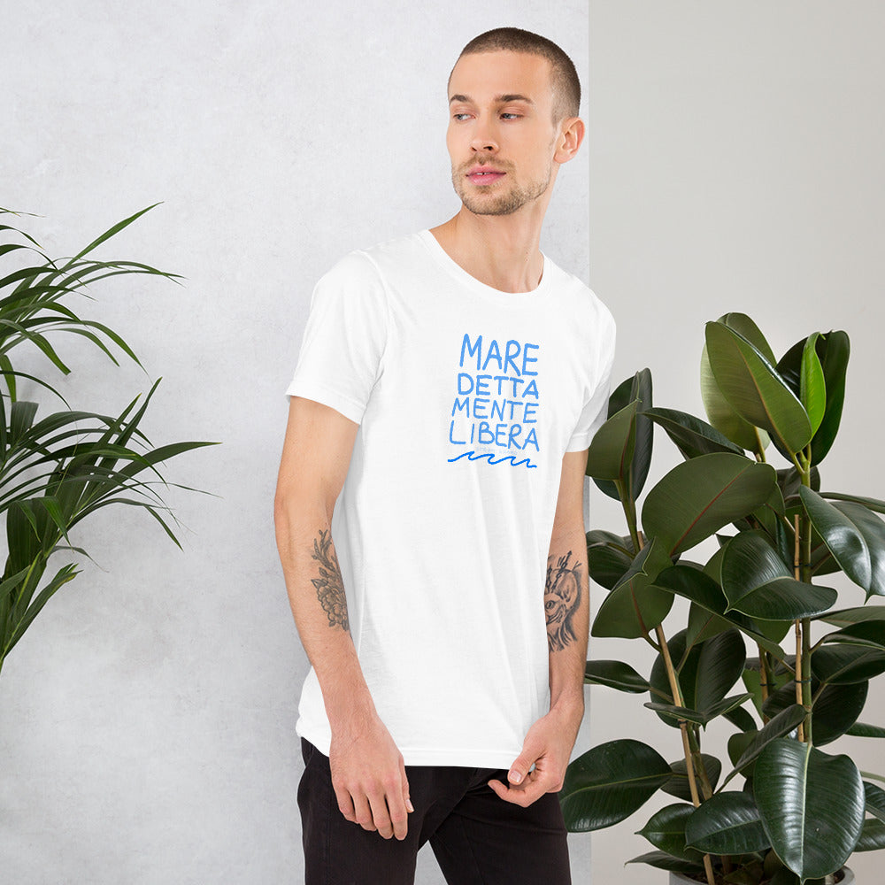 Tshirt MARE DETTA MENTE LIBERA unisex